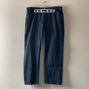 Like new Mens Faded Black Rustler Jeans 40 x 30